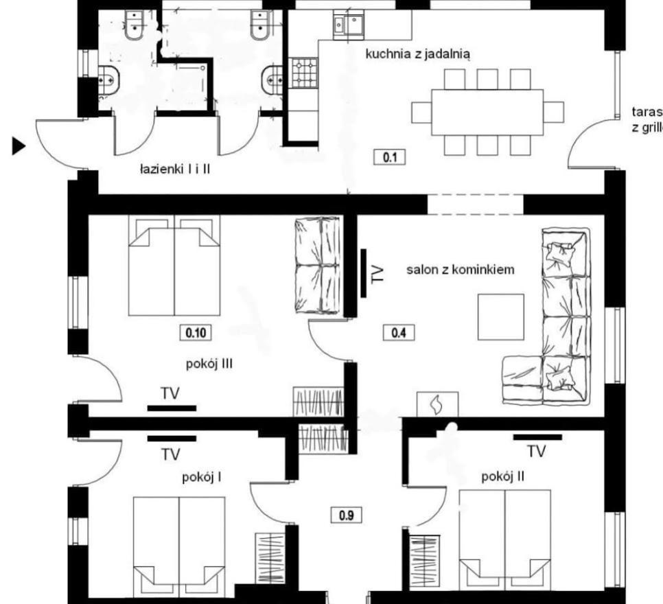 Apartament Pod Bukowym Lasem Meszna Exterior photo